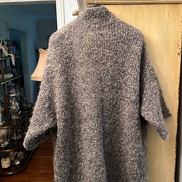 Cop.copine sweater 60% wool 25% Alpaca 14%nylon & elastano brown in color - Picture 3 of 6